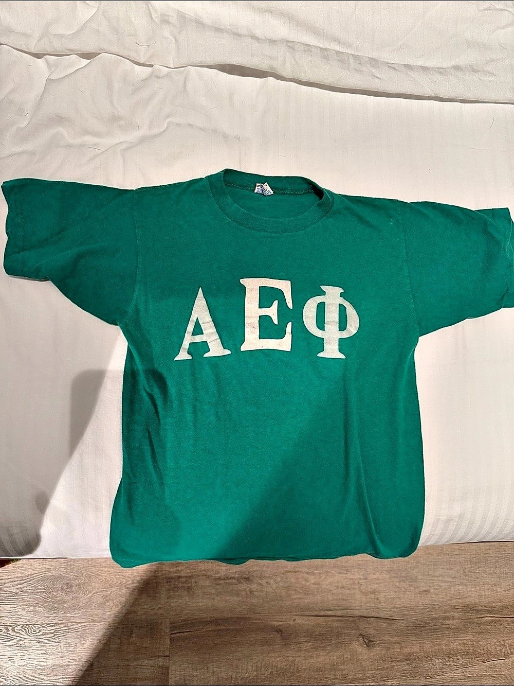 Vintage 90s AEPhi Alpha Epsilon Phi baby tee size S